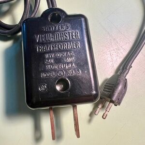Sawyers View-Master 3D Transformer Model No. 3 with 9’ Cord